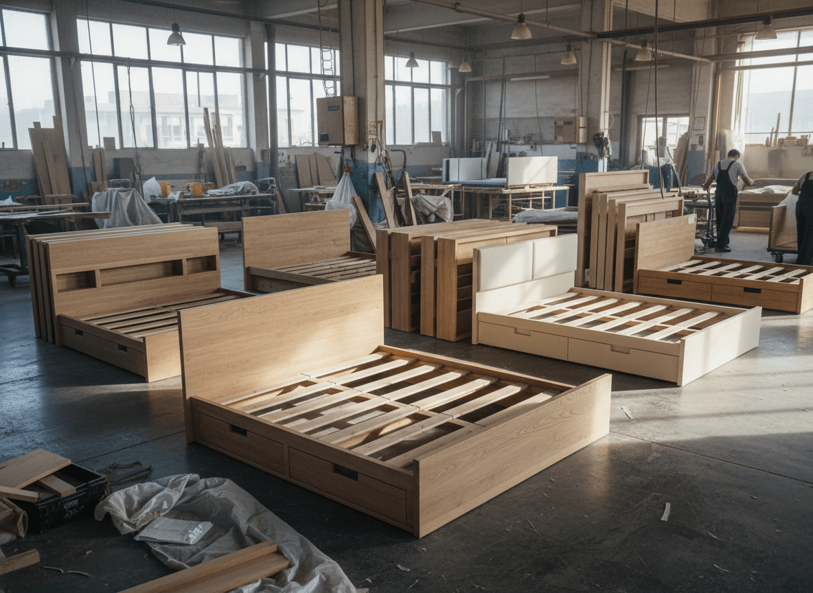 Xuong San Xuat Giuong Ngu 2