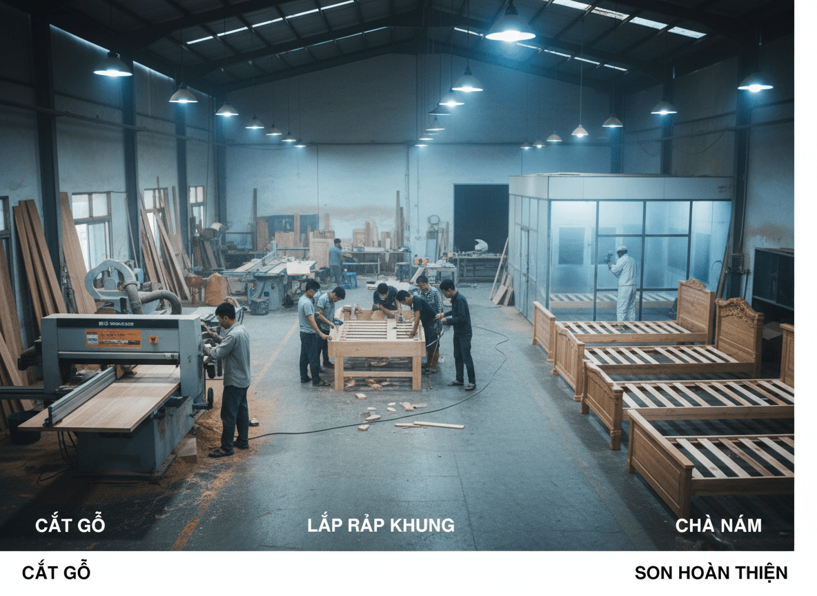 Xuong San Xuat Giuong Ngu 3